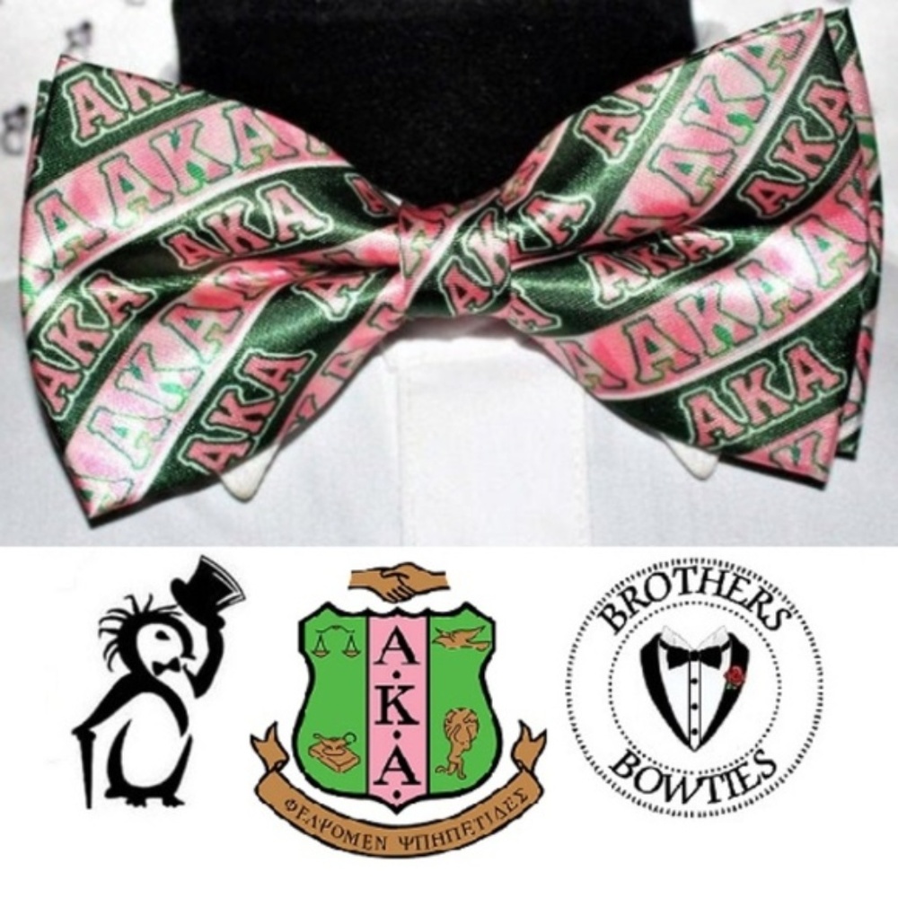 Alpha Kappa Alpha bow tie, AKA Inc Bow tie